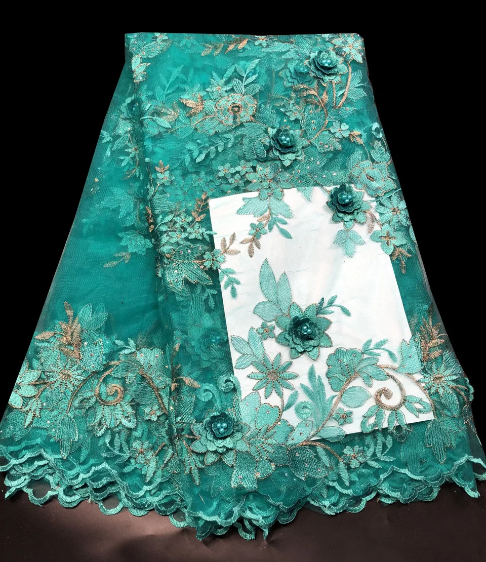 African Lace Fabric with 3D Applique Beads 2018 Latest Beaded Lace Fabric High Quality 3D Lace Fabric Fashion Sewing Material
African Lace Fabric with 3D Applique Beads 2018 Latest Beaded Lace Fabric High Quality 3D Lace Fabric Fashion Sewing Material
