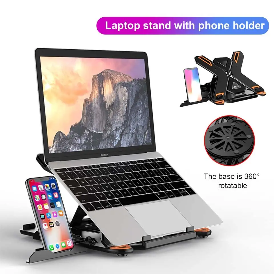 Подставка Складная для ноутбука легкая Нескользящая подставка Mac Pad планшета Kindle