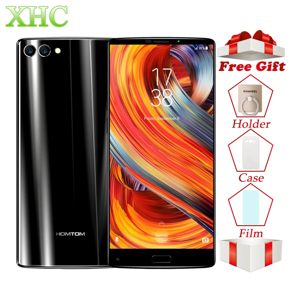 5 99 "HOMTOM S9 плюс смартфонов mtk6750t восемь ядер 4G RAM 64 Встроенная память мобильных