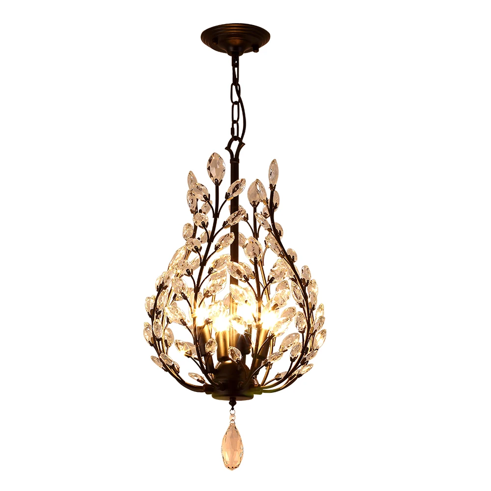Modern Vintage E14 K9 Crystal Black Led Crystal Chandelier Lighting Fixtures for Hotel Loft Bathroom Living Room Home Lamp
Modern Vintage E14 K9 Crystal Black Led Crystal Chandelier Lighting Fixtures for Hotel Loft Bathroom Living Room Home Lamp
