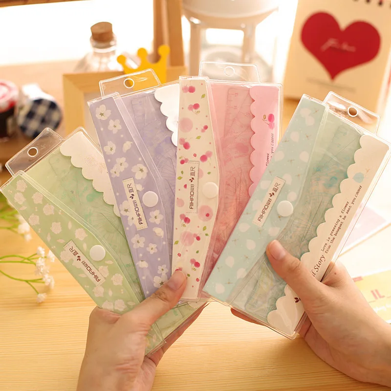 4PCS New Cute Plastic School Rulers Straightedge & Right-angled&Isosceles Right-angled Triangle & Protractor Patchwork Ruler
4PCS New Cute Plastic School Rulers Straightedge & Right-angled&Isosceles Right-angled Triangle & Protractor Patchwork Ruler