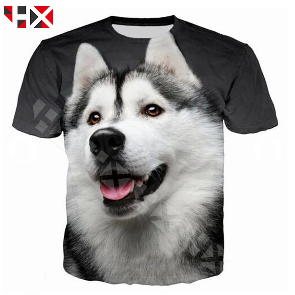 HX Summer New Fashion 3D Printing Men Women T Shirt Husky Dog T Shirt Short Sleeve Casual T Shirt Animal Streetwear Tops HX731
HX Summer New Fashion 3D Printing Men Women T Shirt Husky Dog T Shirt Short Sleeve Casual T Shirt Animal Streetwear Tops HX731