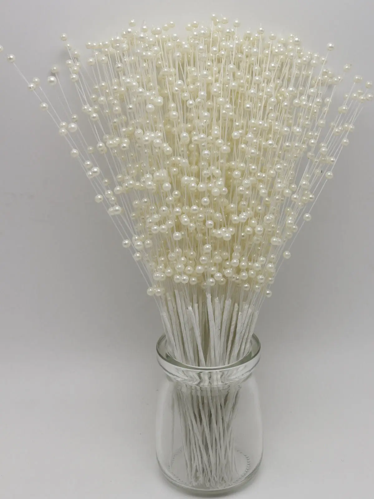 Ivory Pearl Flower Stem Beads Garland Sprays Bridal Bouquet Wedding Party Decor
Ivory Pearl Flower Stem Beads Garland Sprays Bridal Bouquet Wedding Party Decor