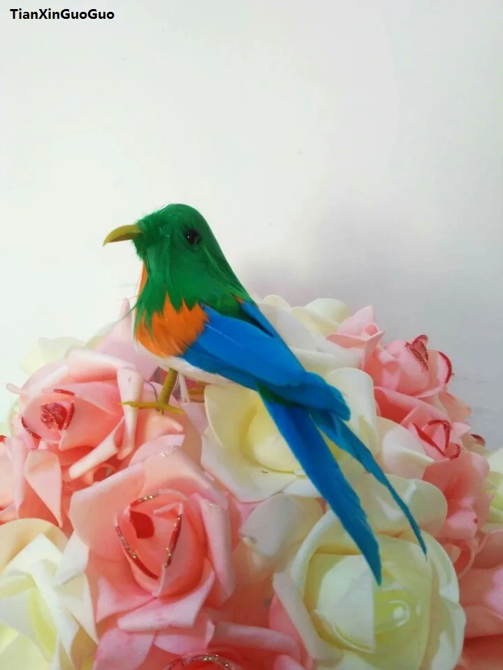 about 14cm simulation bird hard model polyethylene&green blue feathers bird turn head left,home garden decoration s1244
about 14cm simulation bird hard model polyethylene&green blue feathers bird turn head left,home garden decoration s1244