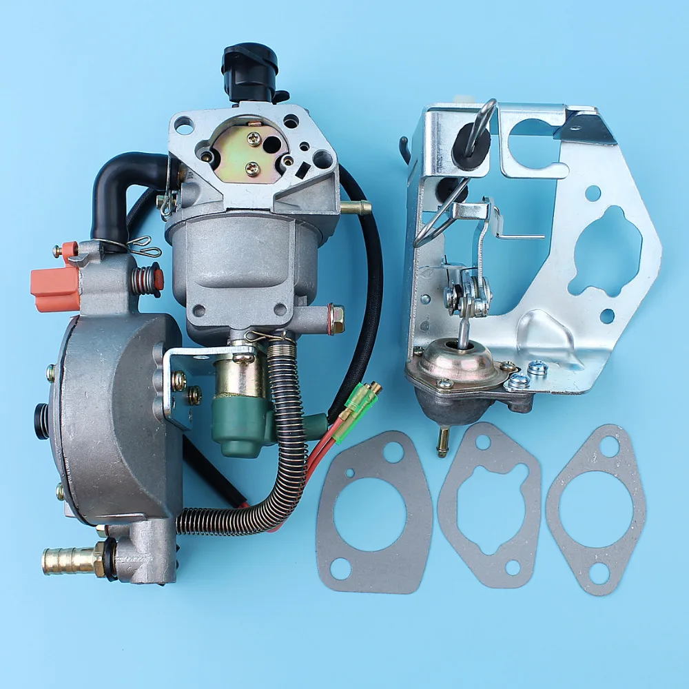 Carburetor Auto Choke Pump Dual Fuel Conversion Kit For Honda GX390 GX340 188F 4.5-5.5KW Generator Engine LPG/CNG/Gasoline Carb
Carburetor Auto Choke Pump Dual Fuel Conversion Kit For Honda GX390 GX340 188F 4.5-5.5KW Generator Engine LPG/CNG/Gasoline Carb