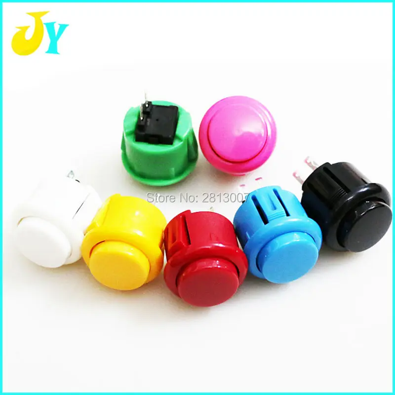 10 pcs 24mm Round Push Button with built-in micro switch, Arcde buttons for Jamma Arcade cabinet DIY
10 pcs 24mm Round Push Button with built-in micro switch, Arcde buttons for Jamma Arcade cabinet DIY