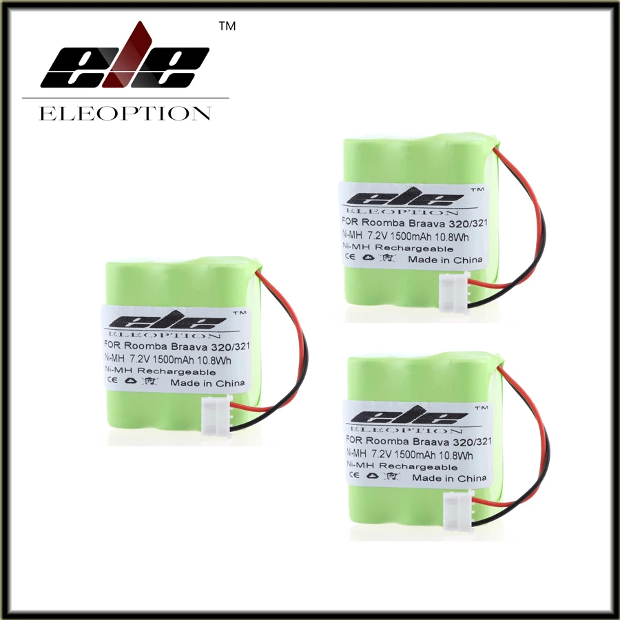 3 шт. Eleoption Новая аккумуляторная батарея для пылесоса iRobot Braava 320 321 & Mint 4200 4205 робот-пылесос 4408927
3 шт. Eleoption Новая аккумуляторная батарея для пылесоса iRobot Braava 320 321 & Mint 4200 4205 робот-пылесос 4408927