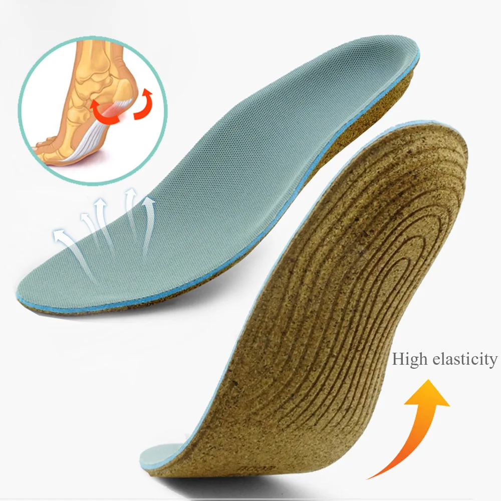 EID Premium Cork sole Orthopedic Insoles for Flat Foot Arch Support Shoes Pad Correct O X Leg Valgus insoles for feet
EID Premium Cork sole Orthopedic Insoles for Flat Foot Arch Support Shoes Pad Correct O X Leg Valgus insoles for feet