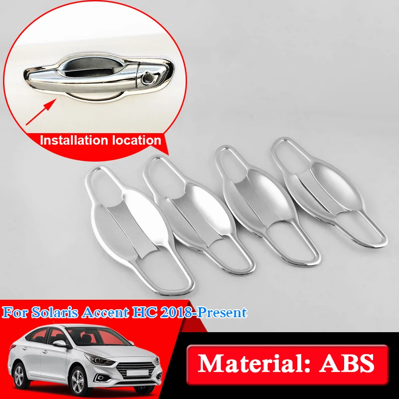 Car Styling ABS Car Door Handle Cover Box Sequins Door Bowl Auto Decoration Sequin For Hyundai Solaris Accent HC 2018 Accessory
Car Styling ABS Car Door Handle Cover Box Sequins Door Bowl Auto Decoration Sequin For Hyundai Solaris Accent HC 2018 Accessory