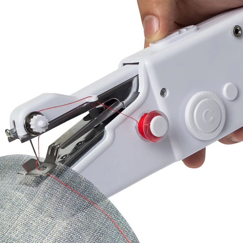 Battery Operation Mini Sewing Machine Rotary And Horizontal Shuttle White Color Mini Electronic Portable Sewing Tools
Battery Operation Mini Sewing Machine Rotary And Horizontal Shuttle White Color Mini Electronic Portable Sewing Tools