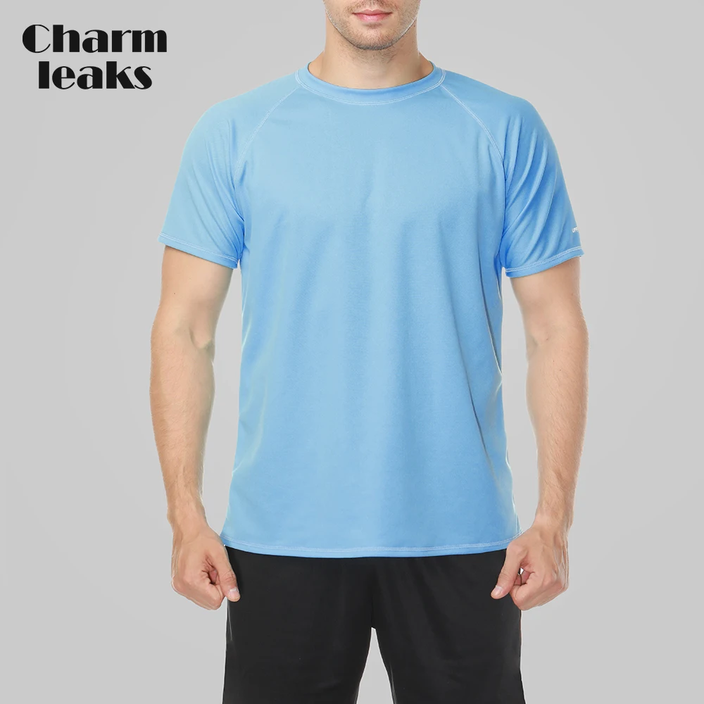 Charmleaks мужские рубашки с защитой от ультрафиолета UPF 50 + пляжная одежда | Спорт и