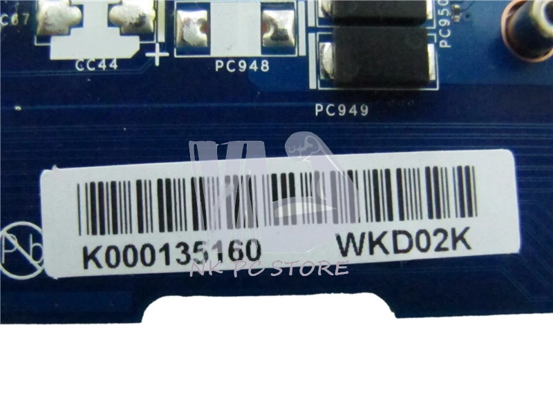Новая материнская плата NOKOTION K000135160 для ноутбука Toshiba Satellite P850 P855 QFKAA LA-8392P DDR3 HD4000 100%