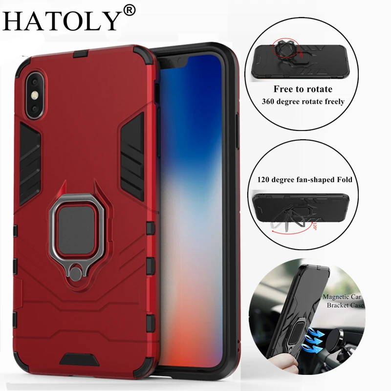 Чехол HATOLY для iPhone XS Max, чехол с магнитным кольцом на присоске, чехлы, силиконовый резиновый твердый бронированный чехол для iPhone XS Max 6,5 дюйма
Чехол HATOLY для iPhone XS Max, чехол с магнитным кольцом на присоске, чехлы, силиконовый резиновый твердый бронированный чехол для iPhone XS Max 6,5 дюйма