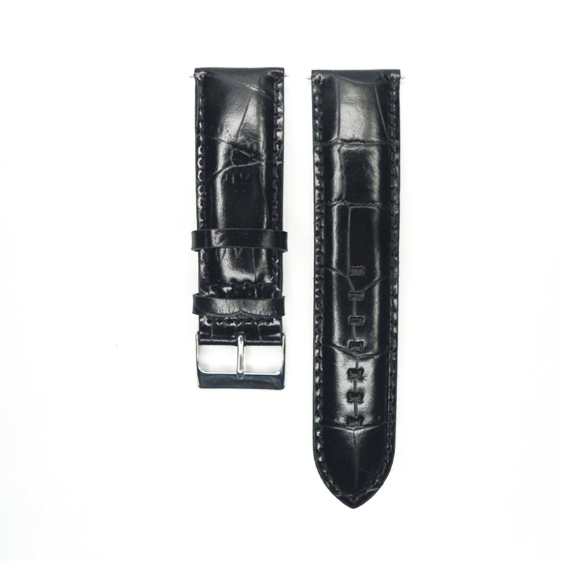 Italian Crocodile Calf Genuine Leather Watchband 24mm Watch Band Black Alligator Watch Strap For Hour Belt For Men Women Watches
Italian Crocodile Calf Genuine Leather Watchband 24mm Watch Band Black Alligator Watch Strap For Hour Belt For Men Women Watches