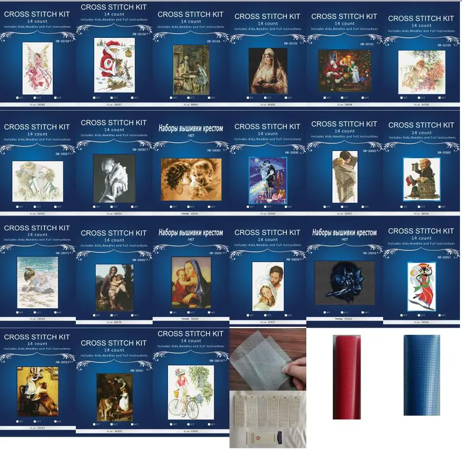 People style 25styles Animal 14CT Unprinted Cross Stitch Kits Craft DMC Counted Needlework Sets for Embroidery Cross-Stitch
People style 25styles Animal 14CT Unprinted Cross Stitch Kits Craft DMC Counted Needlework Sets for Embroidery Cross-Stitch
