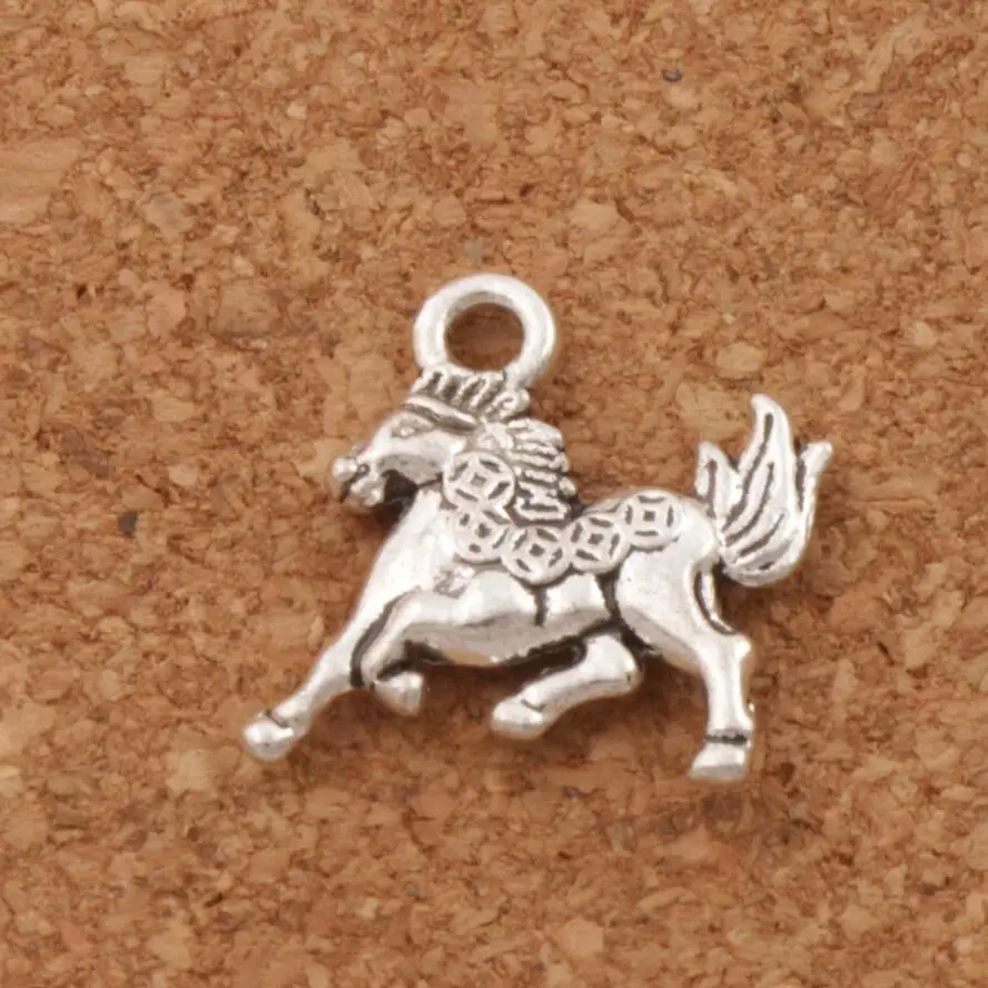 40pcs Running Coin Horse Charm Beads 15x15.5mm Ancient Pendants Alloy Handmade Jewelry DIY L075
40pcs Running Coin Horse Charm Beads 15x15.5mm Ancient Pendants Alloy Handmade Jewelry DIY L075