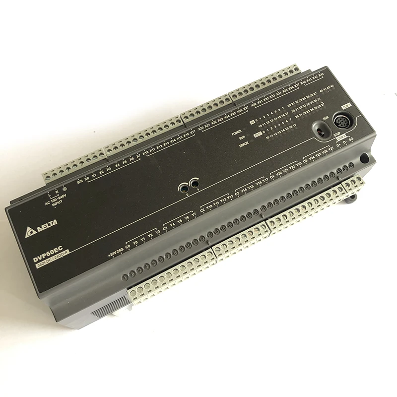 Оригинальный программируемый контроллер DVP60EC00R3 серии EC3 Стандартный PLC DI 36 DO 24