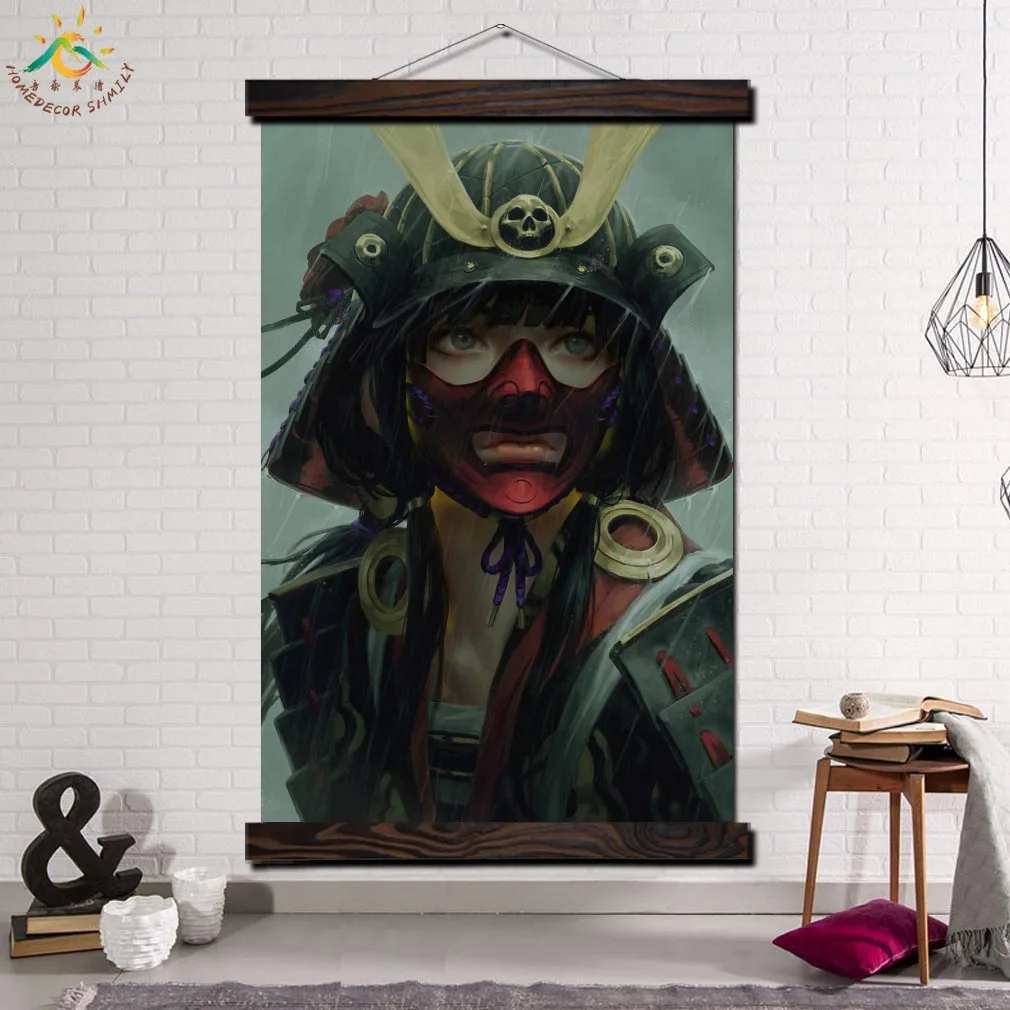Black Warrior Samurai Framed Scroll Painting Modern Canvas Art Prints Poster Wall Painting Artwork Wall Art Pictures Home Decor
Black Warrior Samurai Framed Scroll Painting Modern Canvas Art Prints Poster Wall Painting Artwork Wall Art Pictures Home Decor