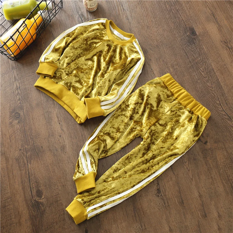 Spring Autumn Girl Clothing Sets T-Shirts Long Sleeve Pants Solid Color O-Neck Cotton Cute Outfits Clothes Set Toddler
Spring Autumn Girl Clothing Sets T-Shirts Long Sleeve Pants Solid Color O-Neck Cotton Cute Outfits Clothes Set Toddler