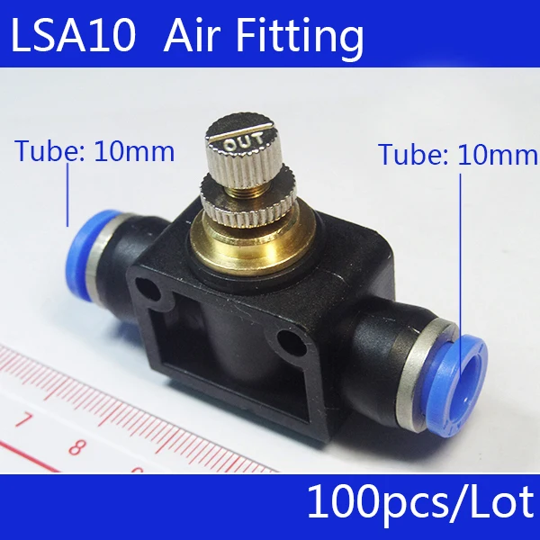 Free shipping HIGH QUALITY 100cs 10mm to 10mm Push In Quick Connector Air Pneumatic Speed Controller LSA10
Free shipping HIGH QUALITY 100cs 10mm to 10mm Push In Quick Connector Air Pneumatic Speed Controller LSA10