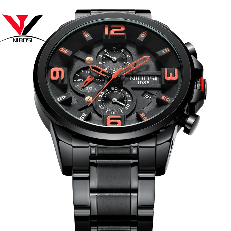 NIBOSI Reloj Hombre 2018 Men Watches Top Brand Luxury Sports Watches For Men Watches 2018 Luxury Brand Waterproof Full Steel
NIBOSI Reloj Hombre 2018 Men Watches Top Brand Luxury Sports Watches For Men Watches 2018 Luxury Brand Waterproof Full Steel
