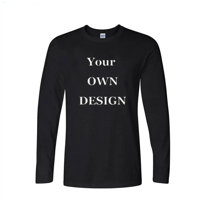 2019 Your OWN Design Brand LogoPicture White Custom Men and women cotton Long Sleeve Tee shirts Plus Size T Shirt Men Clothing
2019 Your OWN Design Brand LogoPicture White Custom Men and women cotton Long Sleeve Tee shirts Plus Size T Shirt Men Clothing