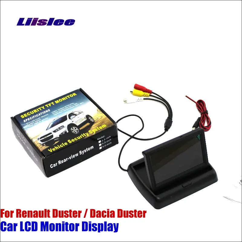 For Renault Duster / Dacia Duster Foldable Car HD TFT LCD Monitor Screen Display / 4.3 inch / NTSC PAL Color TV System
For Renault Duster / Dacia Duster Foldable Car HD TFT LCD Monitor Screen Display / 4.3 inch / NTSC PAL Color TV System