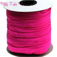 5/8"16mm shocking pink foe solid color matt fold over elastic ribbon headwear sewing elastic band decoration crafts 50yards
5/8"16mm shocking pink foe solid color matt fold over elastic ribbon headwear sewing elastic band decoration crafts 50yards