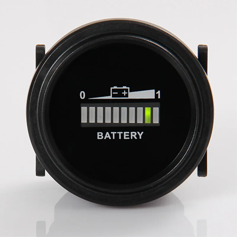 Round ACID LED Level Battery Indicat Storage Battery Indicator Hour Meter Counter for Lawn Care or Floor Care Equipment 12V 24V
Round ACID LED Level Battery Indicat Storage Battery Indicator Hour Meter Counter for Lawn Care or Floor Care Equipment 12V 24V