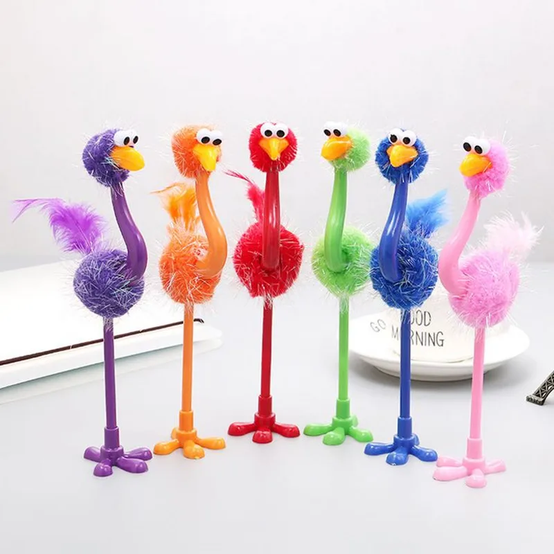 Coloffice 1PC Creative Cute Ostrich Plush Ballpoint Pen Colorful Multi-Color Writing Pens Kawaii 0.5mm Blue Ink School Office
Coloffice 1PC Creative Cute Ostrich Plush Ballpoint Pen Colorful Multi-Color Writing Pens Kawaii 0.5mm Blue Ink School Office