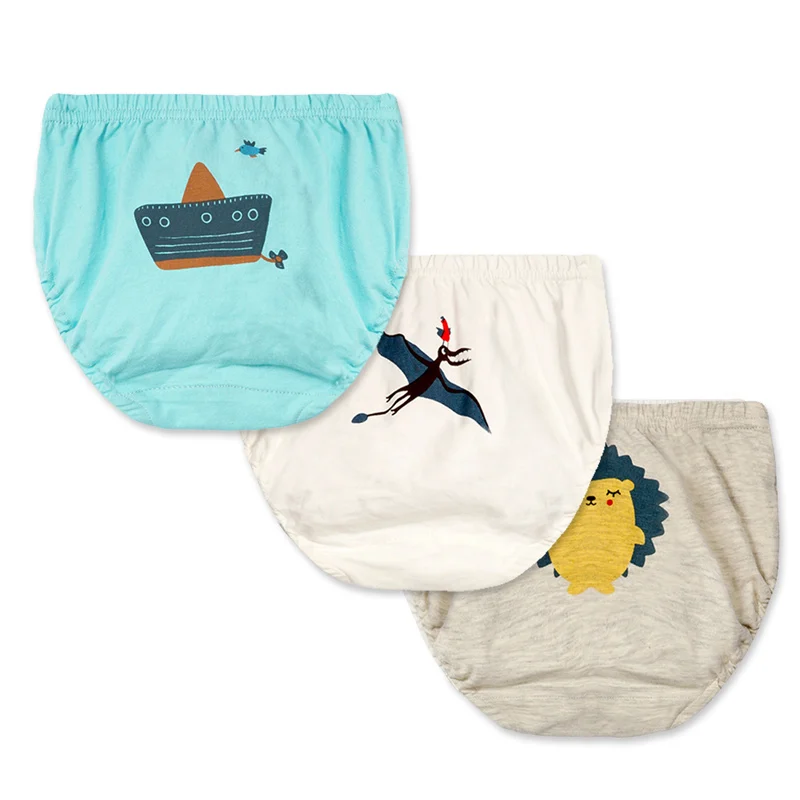 Hot Selling 3pcs Baby Cotton Underwear Bread Pants Cute Animals Print Elastic Breathable Briefs
Hot Selling 3pcs Baby Cotton Underwear Bread Pants Cute Animals Print Elastic Breathable Briefs