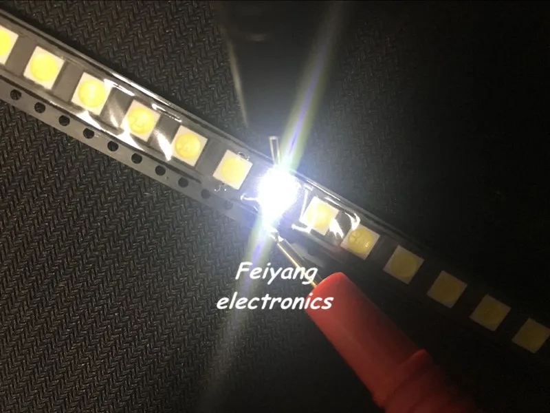 Светодиодный SMD/SMT 5050 500 шт. белый/теплый белый/синий/зеленый/красный/желтый 6