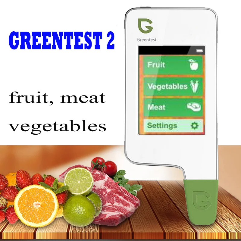 greentest 2 нитратовый тестер Цифровой Еда нитрат концентрации метр фруктов и овощей