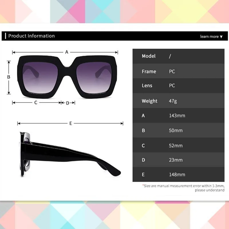 Luxury Oversized Sunglasses Women Brand Designer Retro Sun glasses Red Green Shades Eyewear sunglasses woman Oculos De Sol UV400 
Luxury Oversized Sunglasses Women Brand Designer Retro Sun glasses Red Green Shades Eyewear sunglasses woman Oculos De Sol UV400