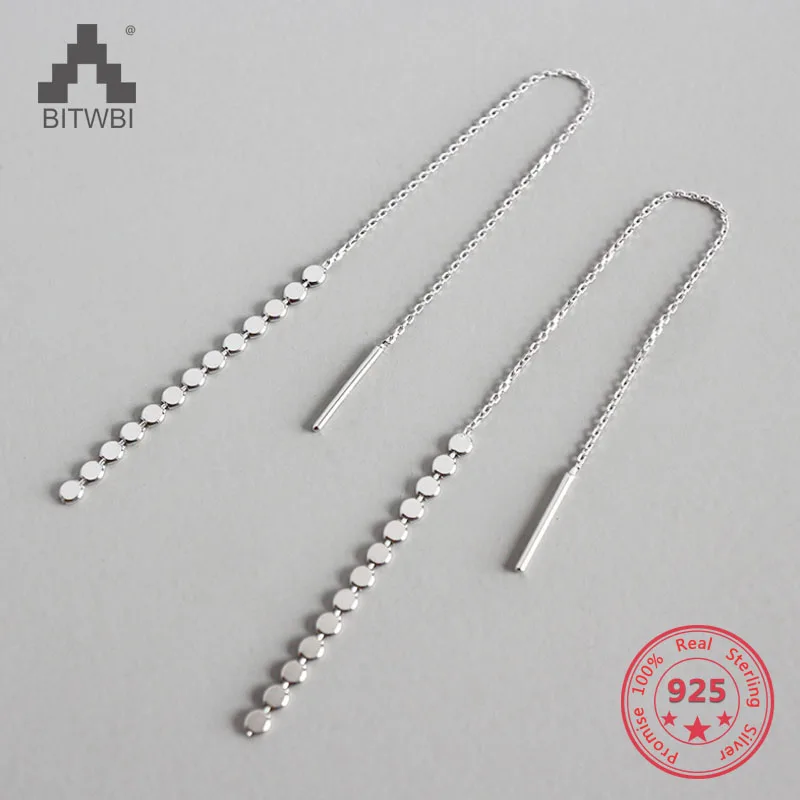 Long Earring Female 2020 Trend 925 Sterling Silver Unusual Earrings Chain Simple Ear Piercing For Woman Girl Jewelry Gift
Long Earring Female 2020 Trend 925 Sterling Silver Unusual Earrings Chain Simple Ear Piercing For Woman Girl Jewelry Gift