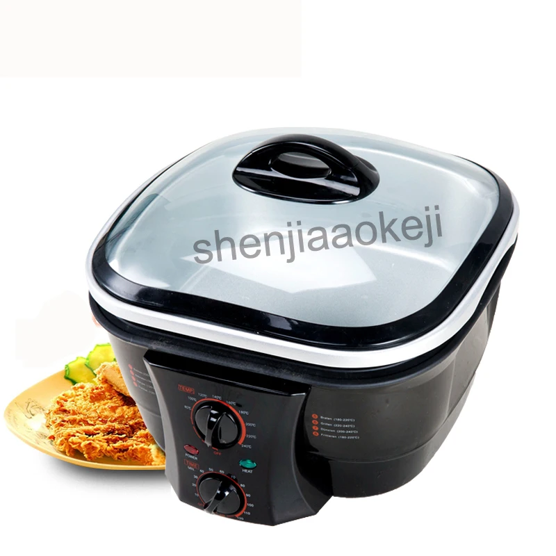 Multifunctional electric hot pot split electric cooker pot cooking pot electric frying pan electric frying pan 5L 1pc
Multifunctional electric hot pot split electric cooker pot cooking pot electric frying pan electric frying pan 5L 1pc