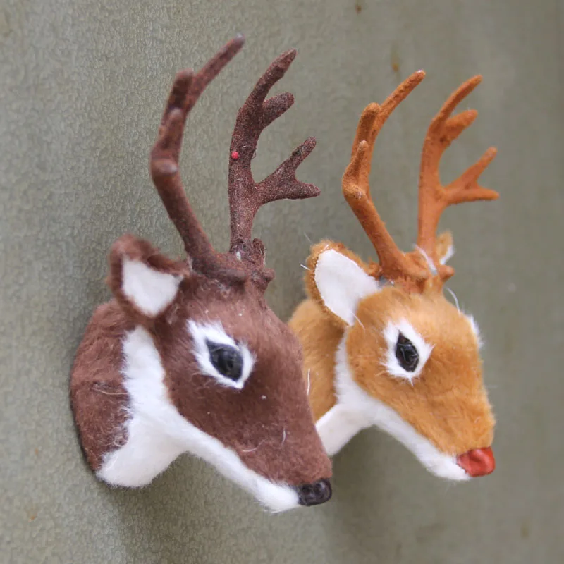 ZILIN free shipping mini deer head with magnet , wall decoration Christmas gift 7*9cm
ZILIN free shipping mini deer head with magnet , wall decoration Christmas gift 7*9cm