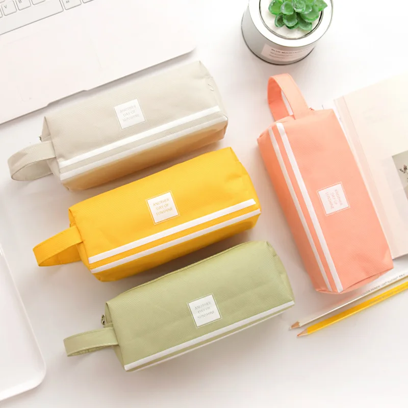 Pencil Case School Supplies Estuche Escolar Trousse Scolaire Stylo Double Zipper Solid Large Capacity Box Astucci Pennen Etui
Pencil Case School Supplies Estuche Escolar Trousse Scolaire Stylo Double Zipper Solid Large Capacity Box Astucci Pennen Etui