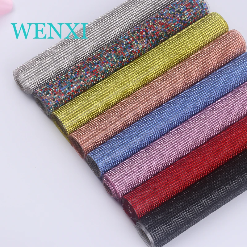 WENXI 24*40cm Rhinestone Self Adhesive Stick On Diamond Sparkle Gems DIY Crafts Decor For Dress Clothes Jewelry
WENXI 24*40cm Rhinestone Self Adhesive Stick On Diamond Sparkle Gems DIY Crafts Decor For Dress Clothes Jewelry