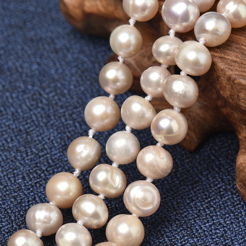 7-8 mm 3 rows Freshwater Natural Chain Type Necklace Unique opalescent luster and Smooth small Beads
7-8 mm 3 rows Freshwater Natural Chain Type Necklace Unique opalescent luster and Smooth small Beads