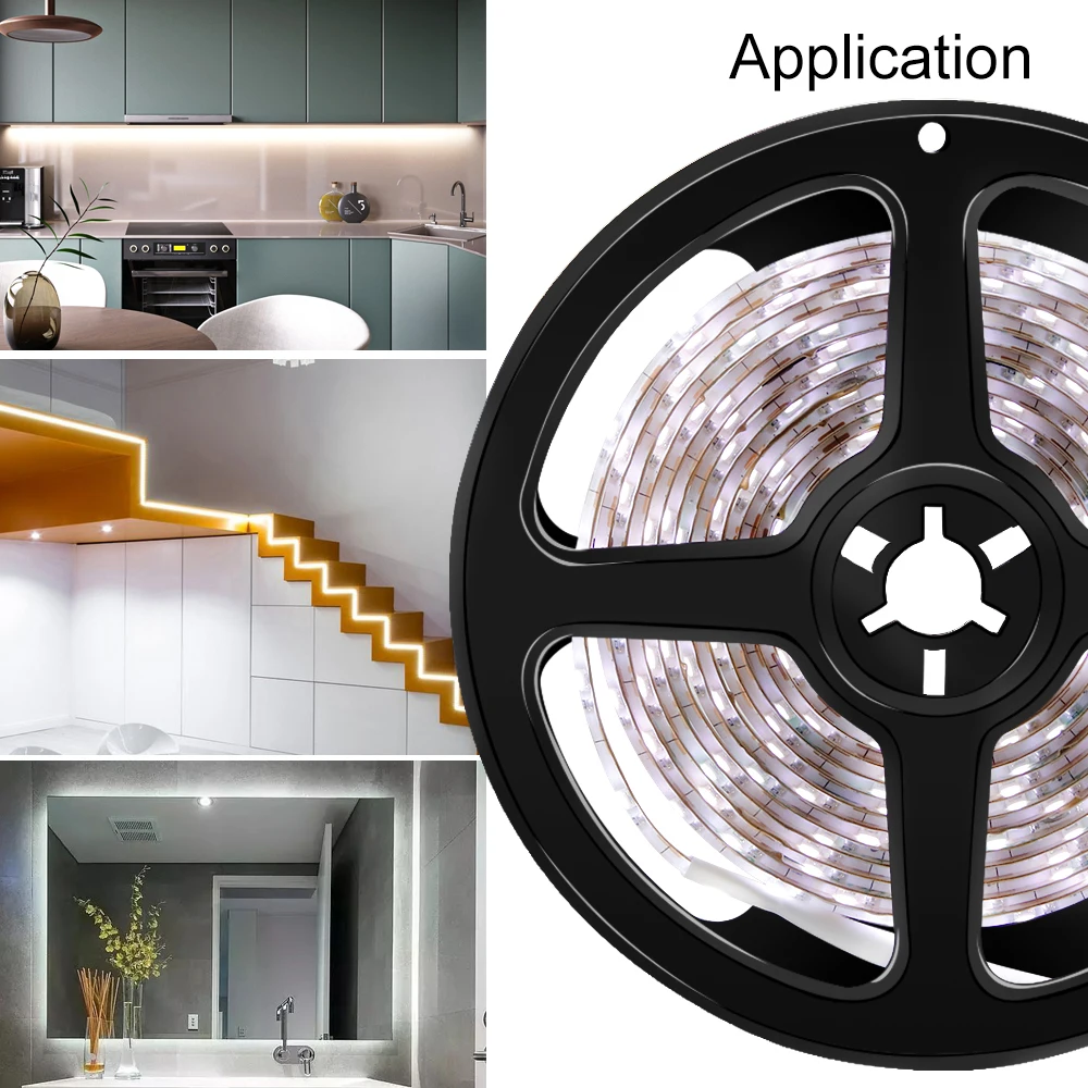 5V LED Strip Cabinet Lights PIR Motion Sensor Night Lamp SMD 2835 Fita Led Light Batery Power Closet Gabinete Lighting 1m 2m 3m
5V LED Strip Cabinet Lights PIR Motion Sensor Night Lamp SMD 2835 Fita Led Light Batery Power Closet Gabinete Lighting 1m 2m 3m