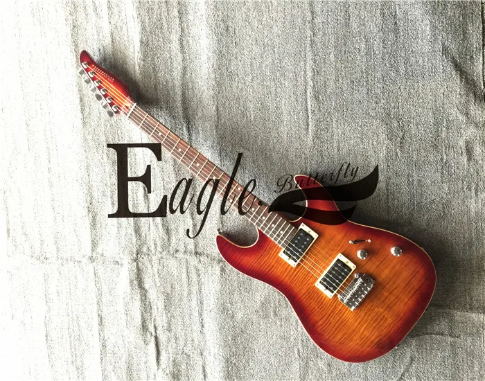 

Eagle. Butterfly electric guitar electric bass custom shop 22 Tom signature Anderson Flame Maple veneer electric guitar in stock