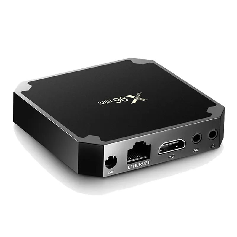 Фото X96 mini S905w 1g 8g 2g 16g 4k Android TV Box Amlogic четырехъядерный 2 4 ГГц WIFI можно - купить