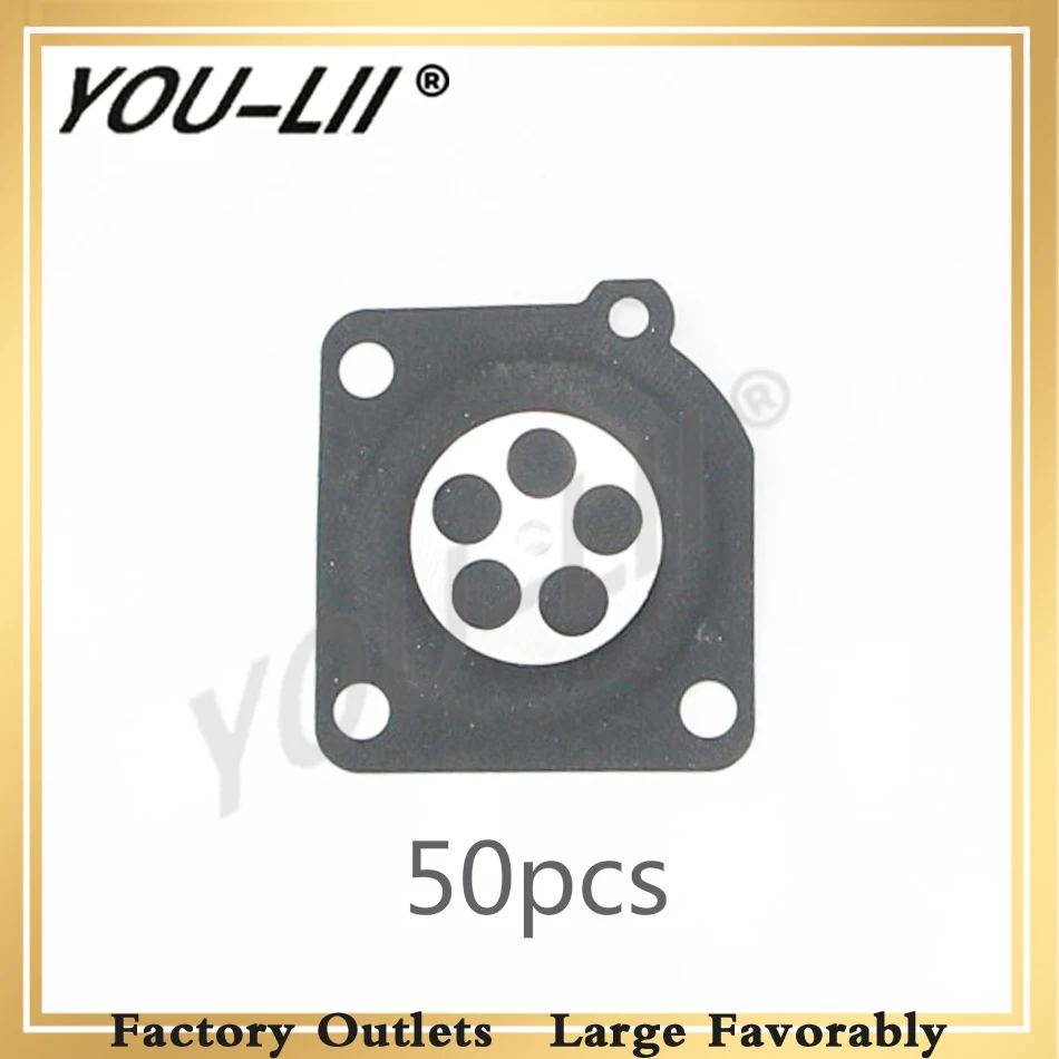YOULII 50pcs/lot For ZAMA 180 Metering Diaphragm Gasket Parts For Chainsaw MS210 MS230 MS250 Chainsaw Carburetor Repair Kit 192
YOULII 50pcs/lot For ZAMA 180 Metering Diaphragm Gasket Parts For Chainsaw MS210 MS230 MS250 Chainsaw Carburetor Repair Kit 192