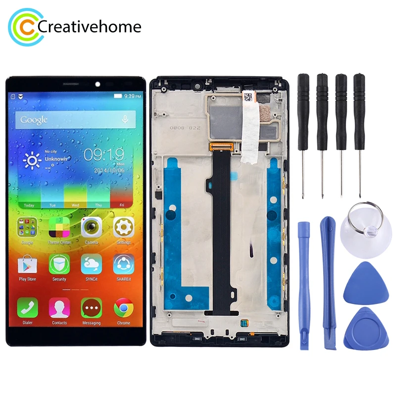 High Quality LCD Screen and Digitizer Full Assembly with Frame for Lenovo Vibe Z2 Pro / K920
High Quality LCD Screen and Digitizer Full Assembly with Frame for Lenovo Vibe Z2 Pro / K920