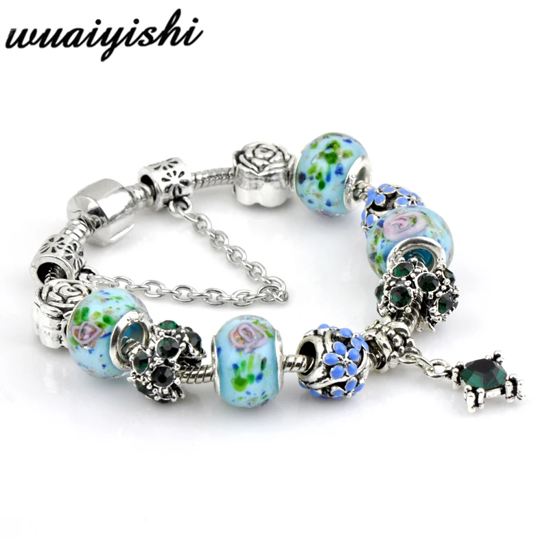 2020 Vintage fashion DIY Bracelet charm Crystal Beads Charms For Women Famale Pendant Bracelets & Bangles Jewelry new
2020 Vintage fashion DIY Bracelet charm Crystal Beads Charms For Women Famale Pendant Bracelets & Bangles Jewelry new