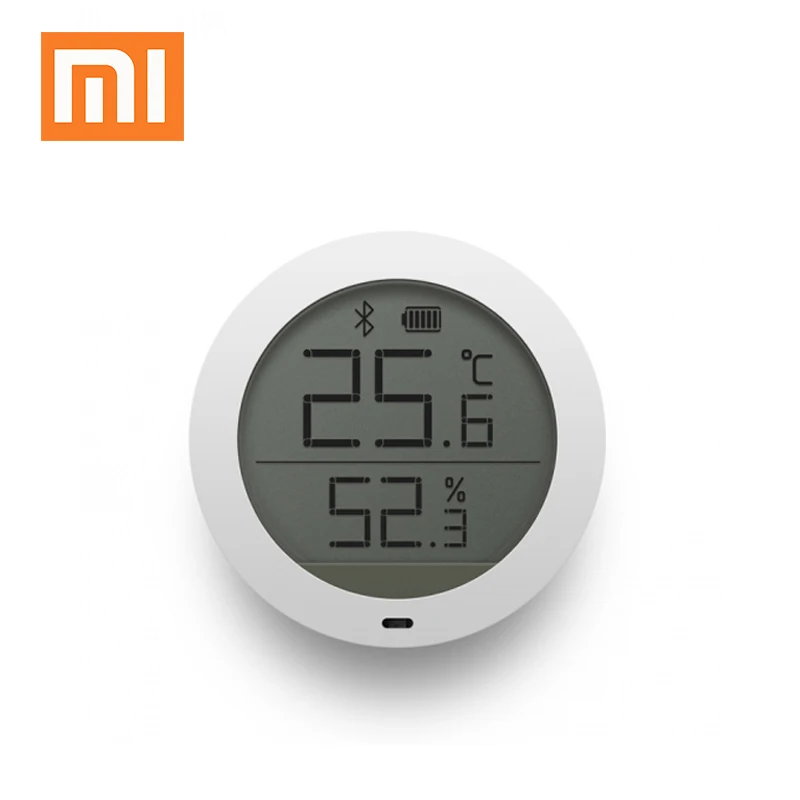 Xiaomi Mijia Bluetooth Hygrothermograph Smart Home High Sensitive Hygrometer Thermometer LCD Screen Magnetic Stick Low Power | Электроника