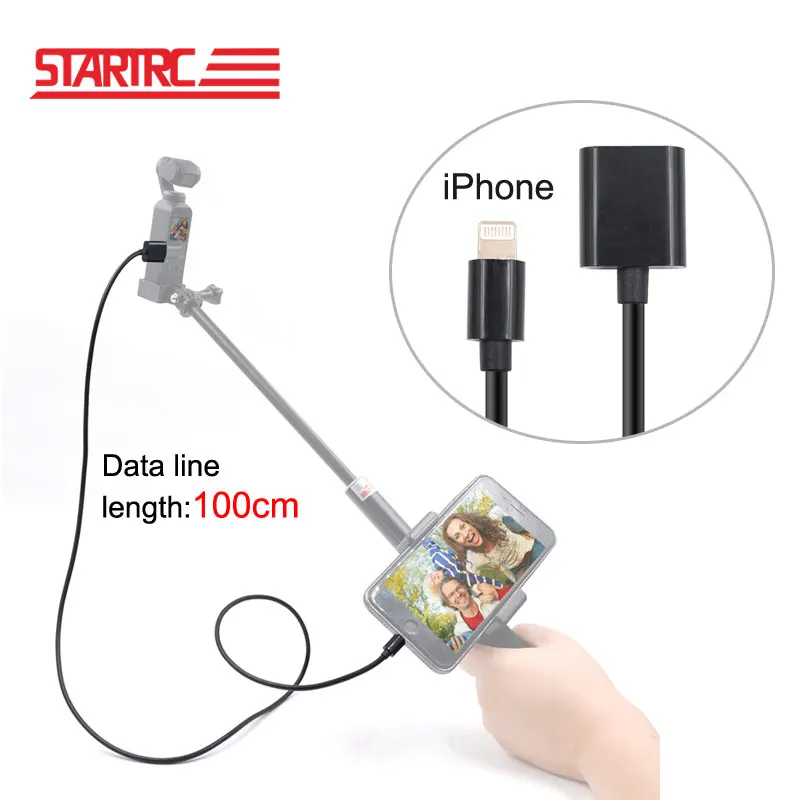 Startrc DJI OSMO Карманный полнофункциональный Удлинительный кабель type-C для подключения телефона USB зарядный кабель черный Длина линии передачи д...
Startrc DJI OSMO Карманный полнофункциональный Удлинительный кабель type-C для подключения телефона USB зарядный кабель черный Длина линии передачи д...