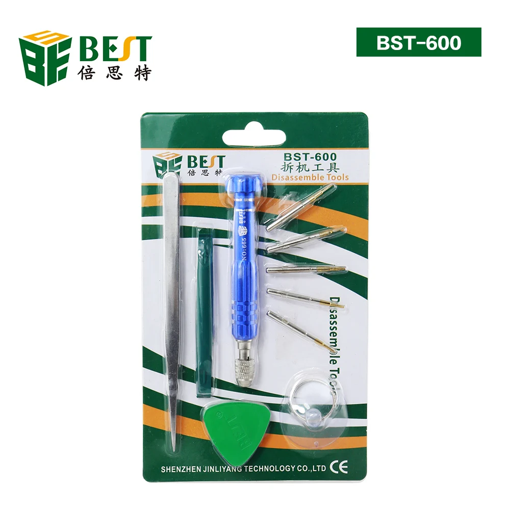 BST-600 Opening Tools Disassemble Kit for iPhone 4 4s 5 5s 6 6s Smart Mobile Phone Repair Tools Kit Screwdriver Set
BST-600 Opening Tools Disassemble Kit for iPhone 4 4s 5 5s 6 6s Smart Mobile Phone Repair Tools Kit Screwdriver Set