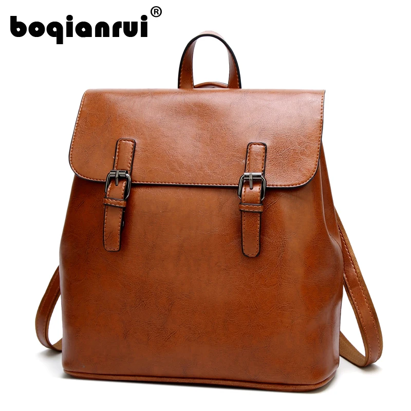 2018 Women Softback Backpack PU Leather School Bags for Girls Fashion Hasp Shoulder Bag Solid Female Backpacks
2018 Women Softback Backpack PU Leather School Bags for Girls Fashion Hasp Shoulder Bag Solid Female Backpacks